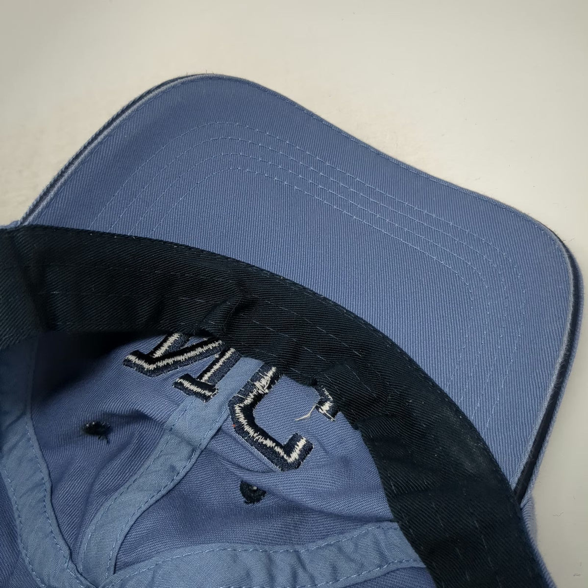 Fahrenheit Baseball Cap Blue One Size Embroidered NC North Carolina Logo Hat