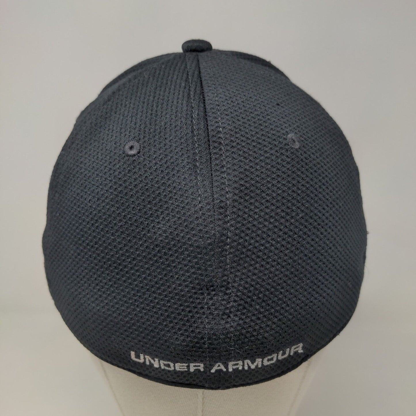 Under Armour Men's Fitted Hat Black Size L/XL Embroidered Logo