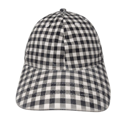 Unbranded Strapback Hat Multi OSFM Check Plaid Gingham Adjustable