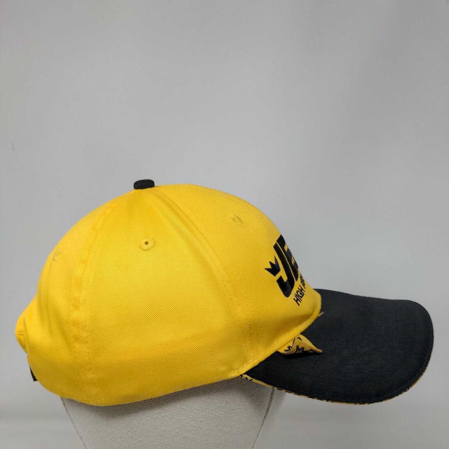 Jegs High Performance Strapback Hat Yellow One Size Colorblock