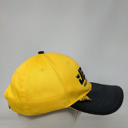 Jegs High Performance Strapback Hat Yellow One Size Colorblock