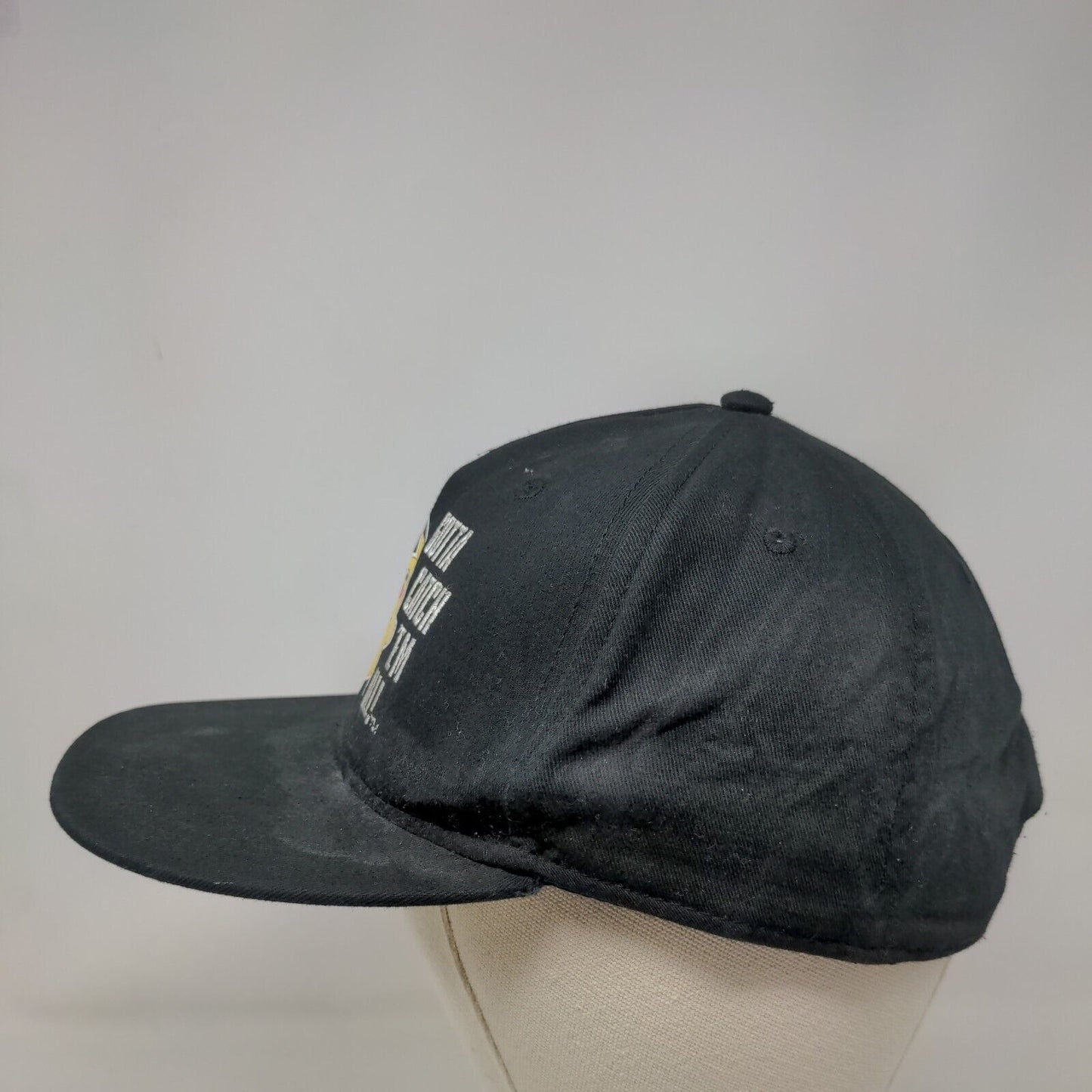 Pikachu Gotta Catch 'Em All Snapback Hat Black One Size Pokemon