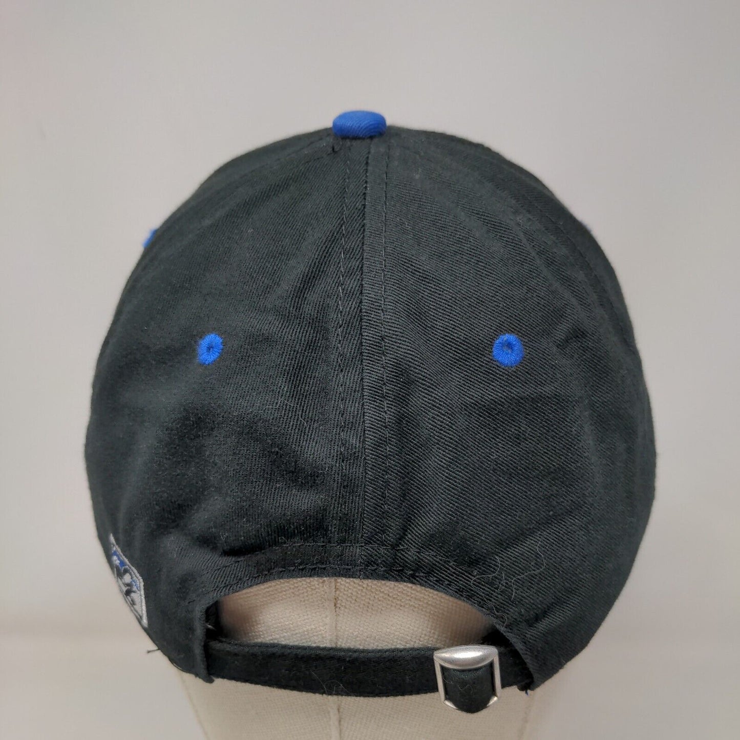 The Game Men's Slideback Hat Black OSFM Metropolitan Community College Logo