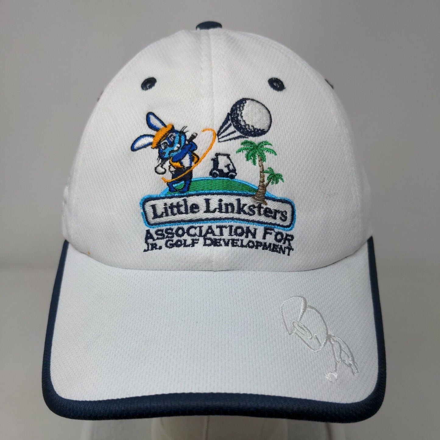 Little Linkster Association For Jr. Golf Development Strapback Hat White OS