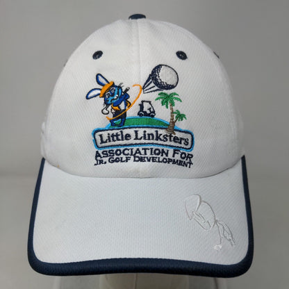 Little Linkster Association For Jr. Golf Development Strapback Hat White OS