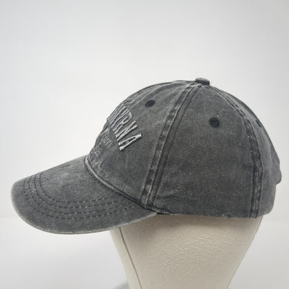 New Smyrna Beach Est. 1877 Strapback Baseball Cap Gray OS Adjustable Lucky 7