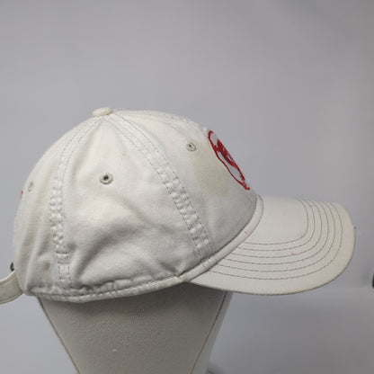 STL Here For The Beer Baseball Cap Beige OS Adjustable Embroidered Sportsman