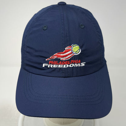 Port Authority Baseball Cap Blue One Size Philadelphia Freedoms Tennis Mesh