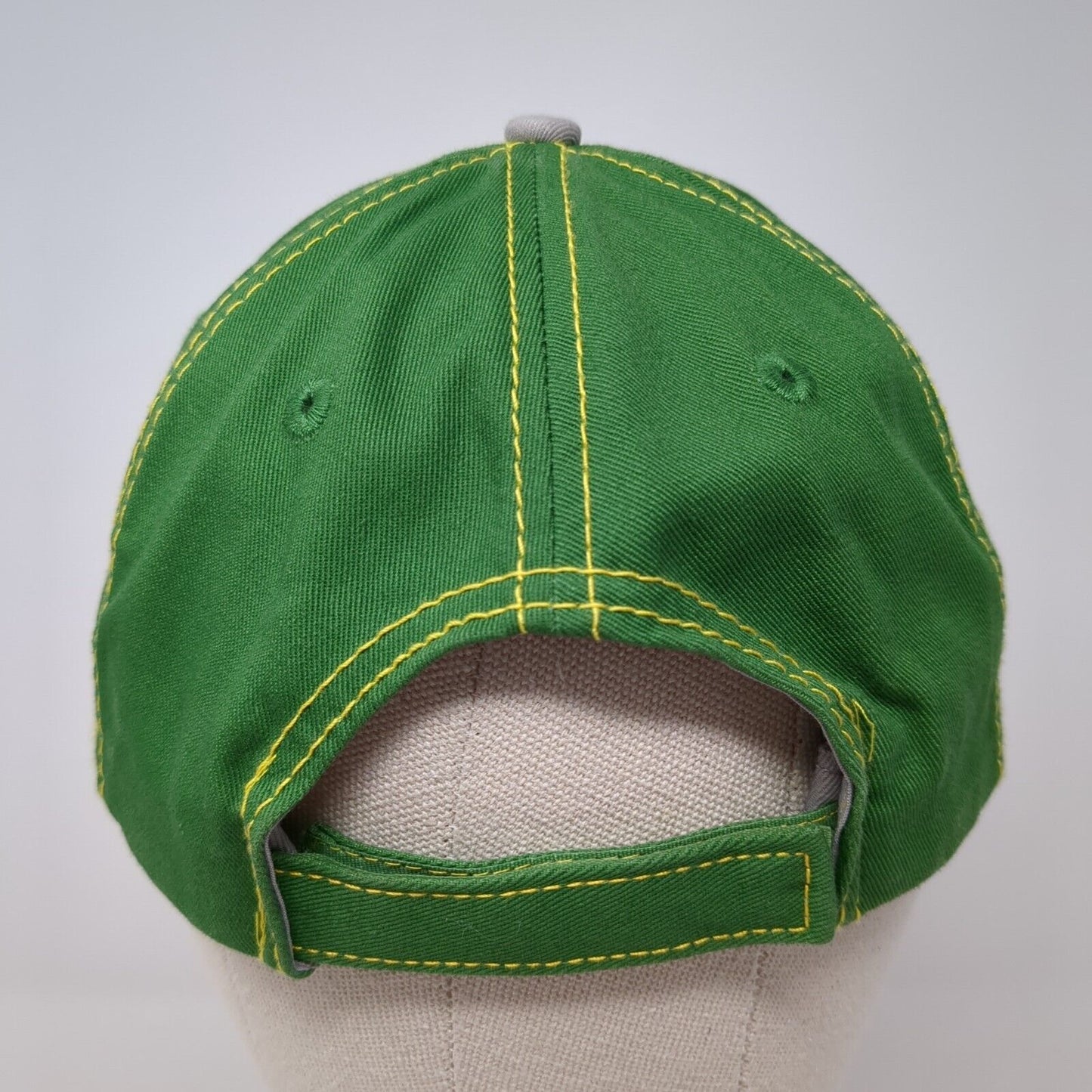 John Deere Strapback Baseball Cap Multicolor One Size Adjustable Embroidered