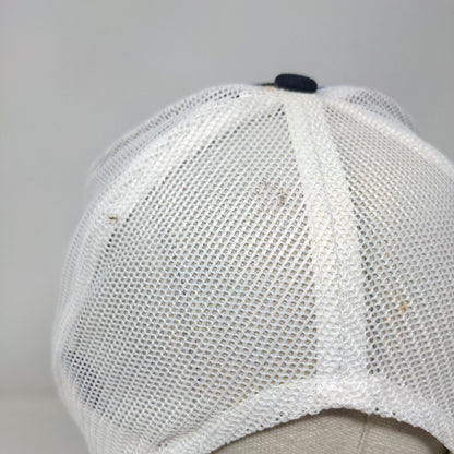 Appalachia Rises Snapback Mesh Back Trucker Hat Blue One Size Port Authority