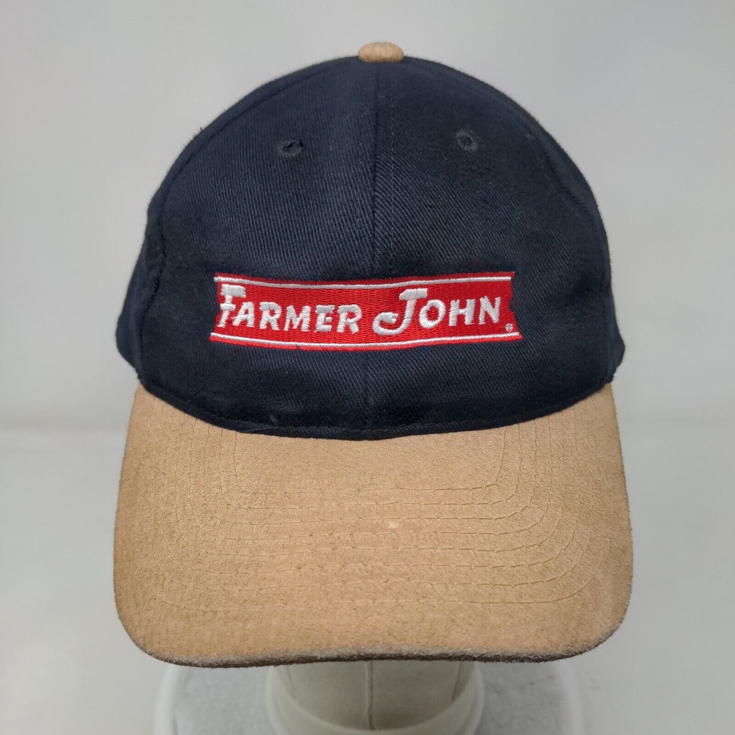 Farmer John Slideback Hat Multi OSFA Adjustable Embroidered Colorblock