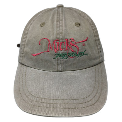 HeadShot Baseball Cap Brown One Size Mick's Peppourri Premium Pepper Products