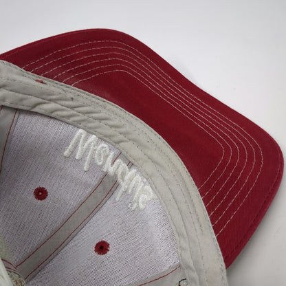 Wendy's Trucker Hat Red One Size Mesh Snapback Dave Thomas Foundation Adoption