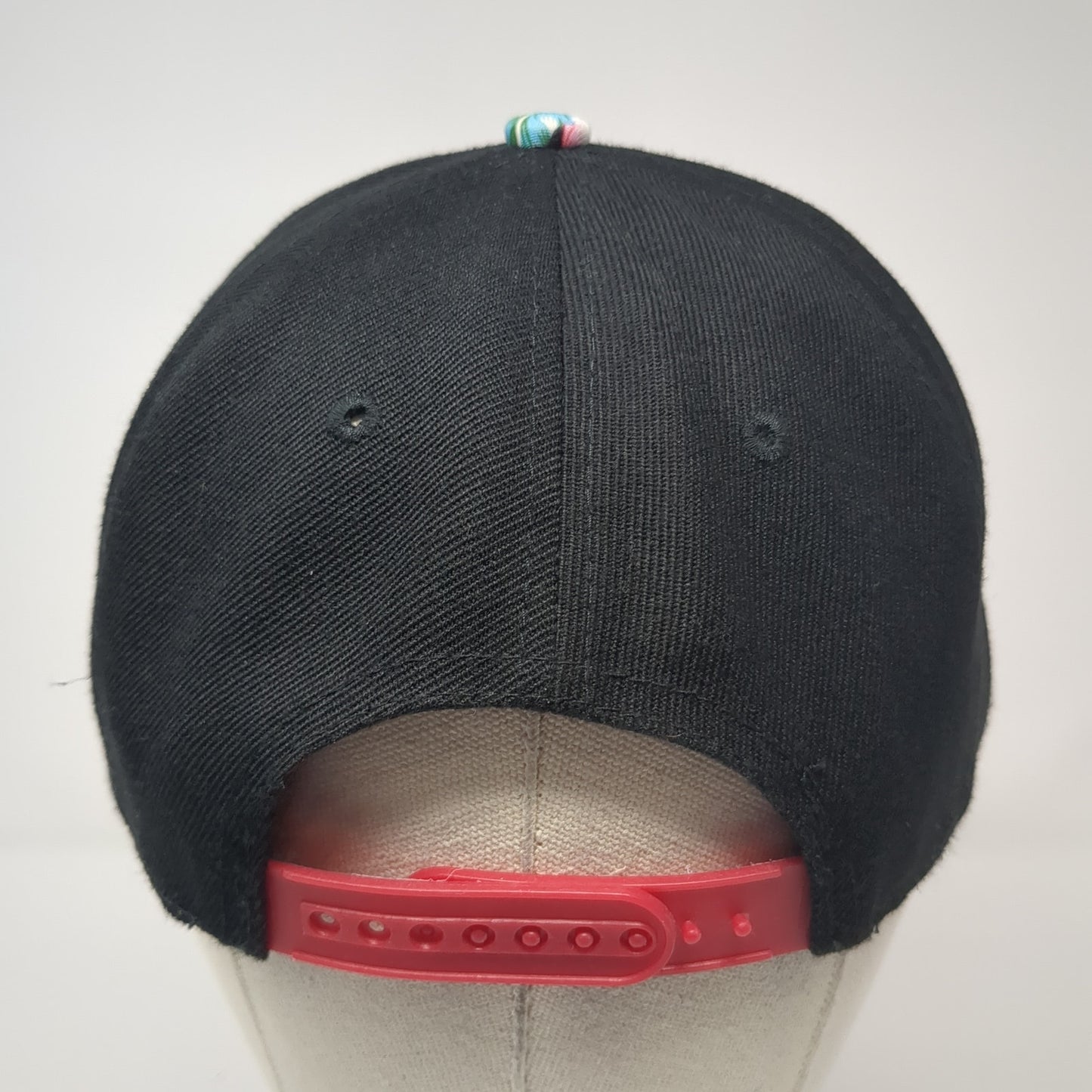 PI PHI Snapback Hat Multicolor One Size Embroidered Floral Hawaiian