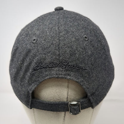 Eddie Bauer Baseball Cap Gray One Size Yellowstone Old Faithful Wool Hat