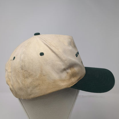 KC 5 Panel Beige Green One Size Fallon Nevada CC Communications Hat Snapback
