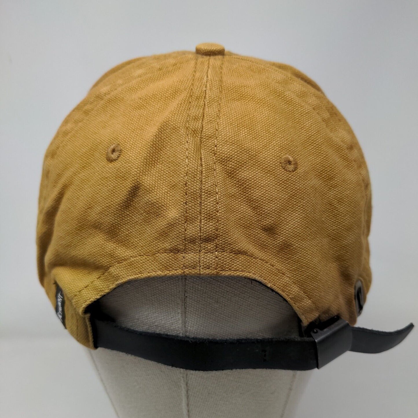 Altamont Slideback Hat Brown One Size Adjustable Patch Logo Vented Holed
