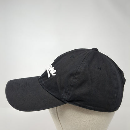 Thirty-One Slideback Hat Black One Size Adjustable Embroidered Vented Holes