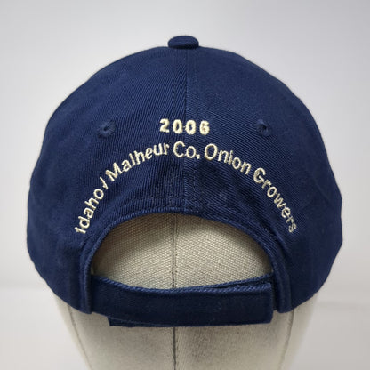 Port Authority Baseball Cap Blue One Size Onion Mascot Idaho Growers 2006 Hat