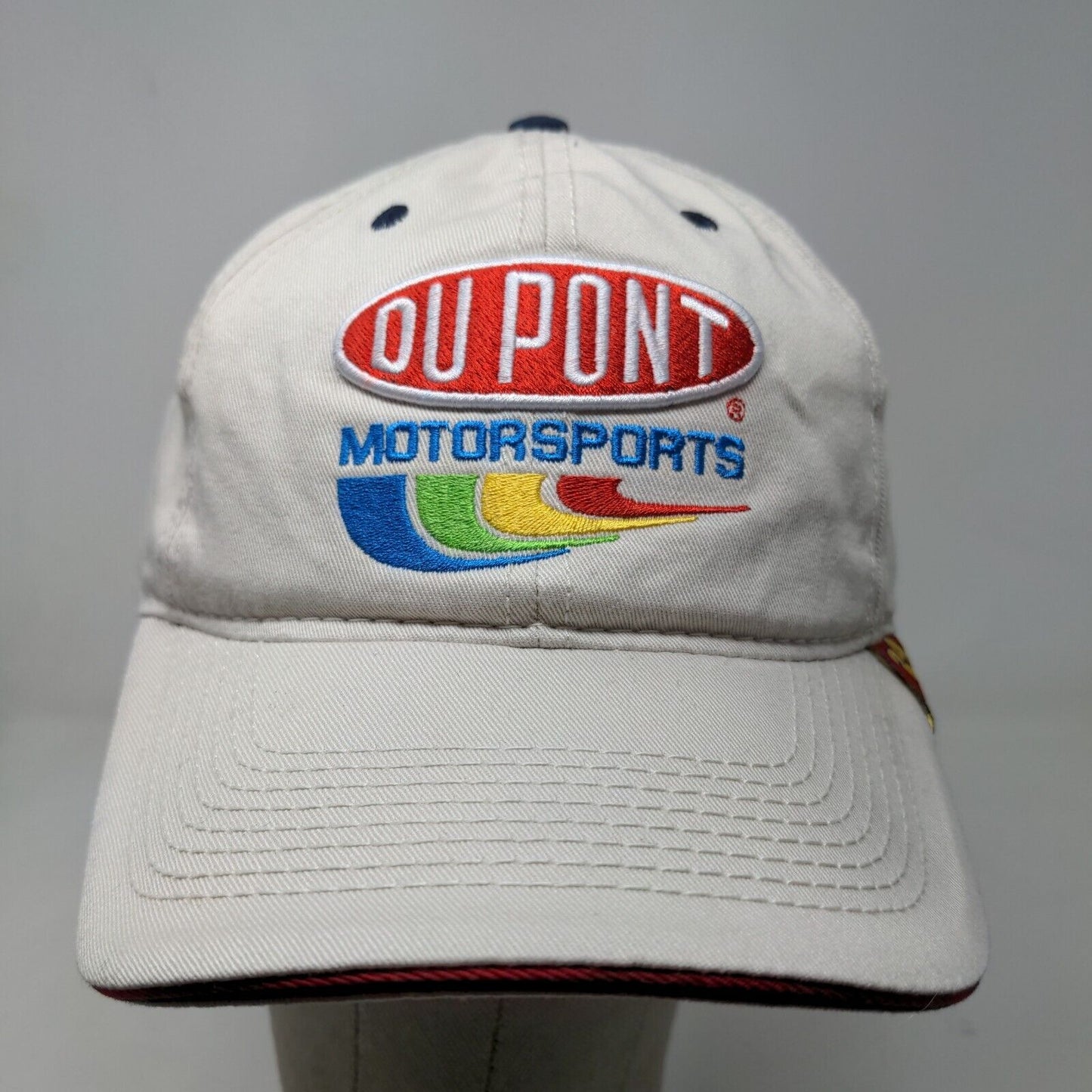 Chase Authentics Men's Slideback Hat Cream Size OSFM DuPont Jeff Gordon