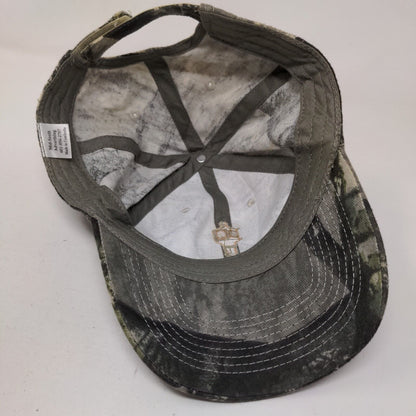 Copiah Bank Make Our Bank Your Bank Strapback Hat Camouflage One Size 6 Panel