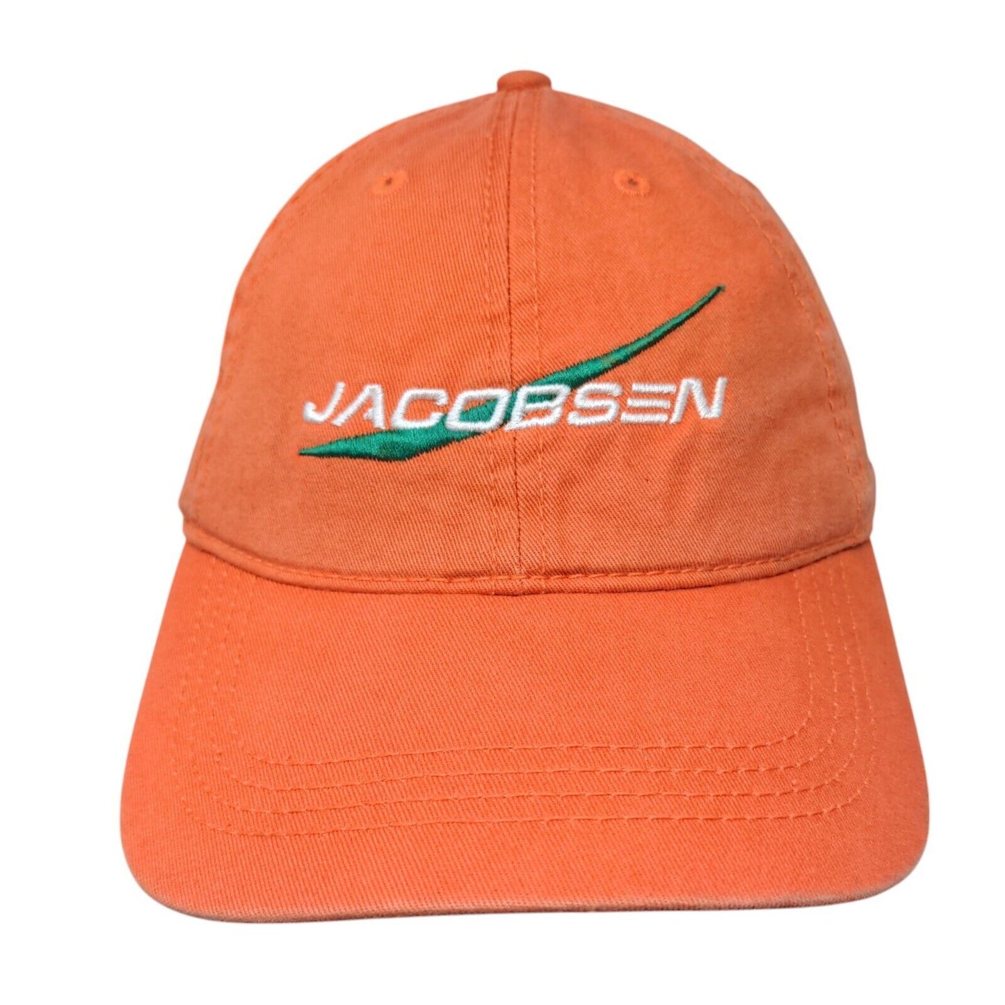Jacobsen Slideback Hat Orange One Size RMT Equipment Cap America