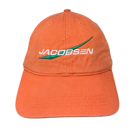 Jacobsen Slideback Hat Orange One Size RMT Equipment Cap America