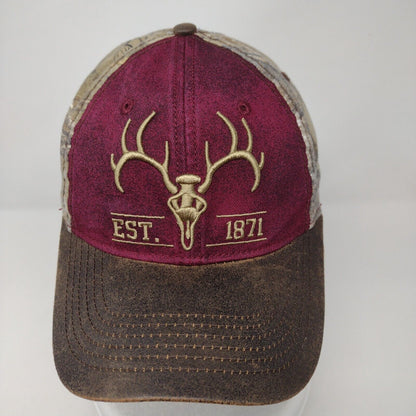 Field & Stream Strapback Hat Multi OSFA Embroidered Camo Hunting