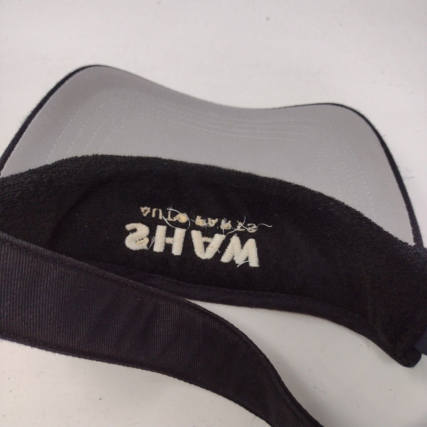 Shaw Auto Parts Fitted Sun Visor Hat Black OSFA Embroidered Flexfit