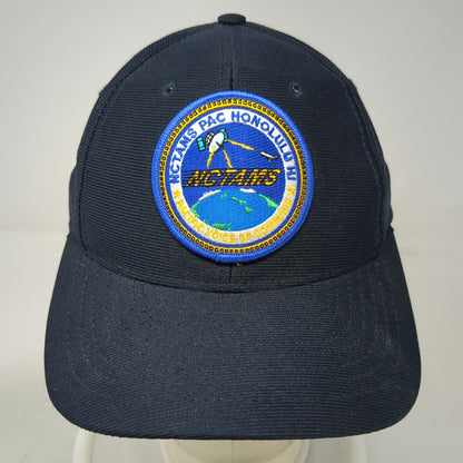 Eagle Crest Snapback Blue Hat One Size NCTAMS PAC Honolulu HI Pacific USA Made