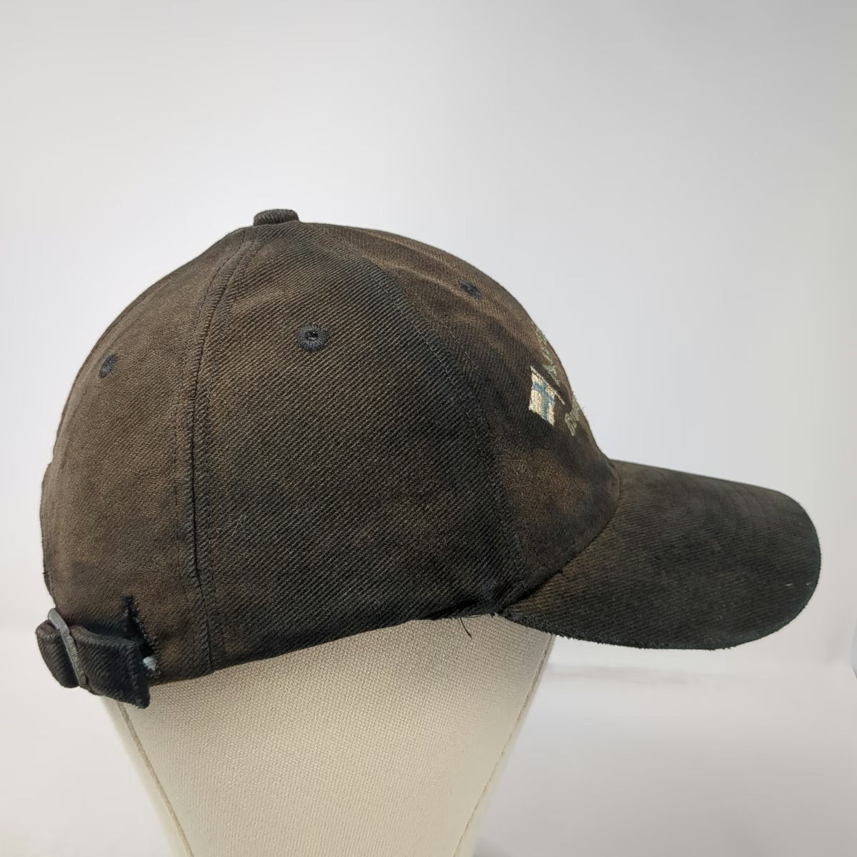 Black Baseball Cap One Size Arctic Circle Rovaniemi Finland Embroidered hat