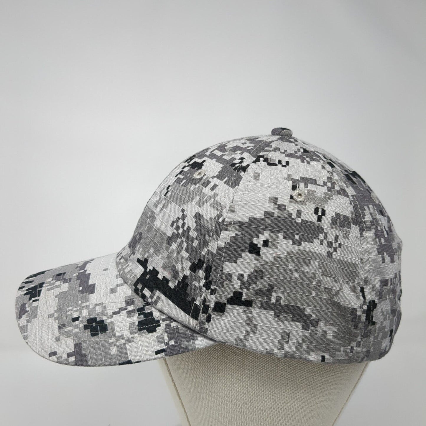 KRC Aggregate Strapback Hat Camo One Size Embroidered Port Authority