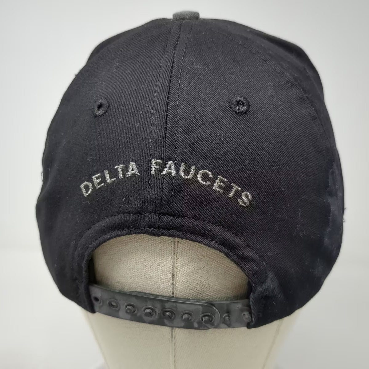 Cap America Snapback Hat Black Gray One Size Delta Faucets Plumbing Supply USA