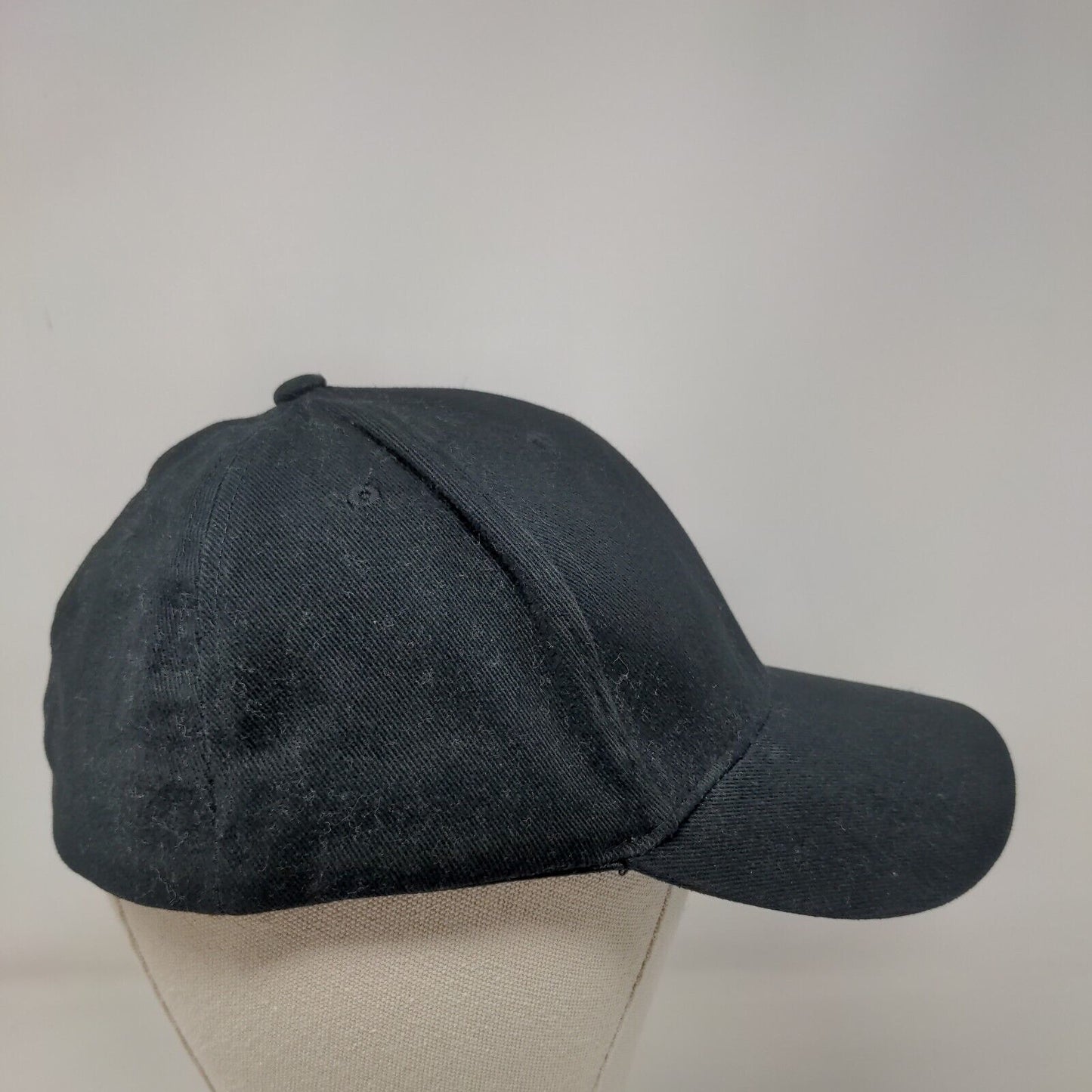 Toppers Pizza Fitted Hat Black L/XL HTT Head To Toe Employee Uniform