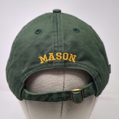 Legacy George Mason Patriots NCAA Cap Green One Size Dad Embroidered Slideback