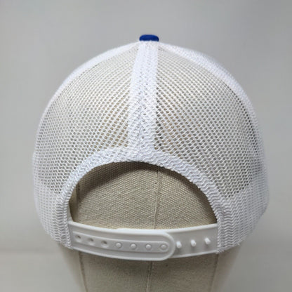 The Village at Gainesville Snapback Mesh Back Trucker Hat Blue OSFA