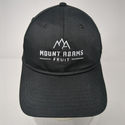 Mount Adams Fruit Snapback Hat Black One Size Embroidered 6 Panel Otto