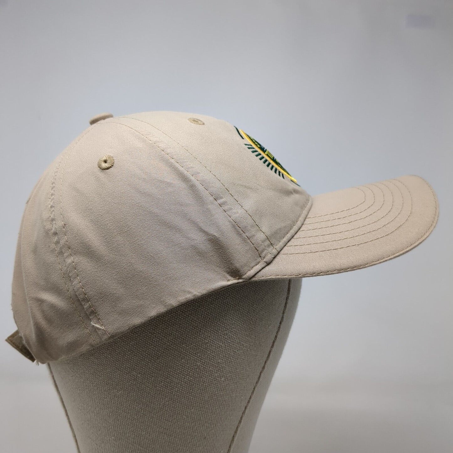 Sanderson Farms 70 Years of Excellence Strapback Hat Tan OS Adjustable 6 Panel
