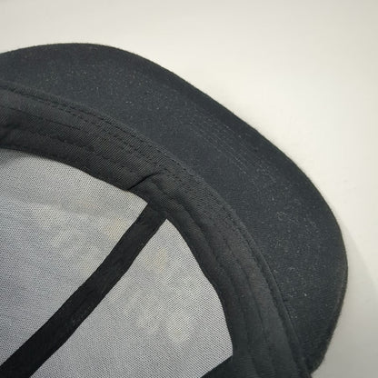 Burning Hearts Tattoo Hat Black One Size Snapback BHTC Flat Brim Graphic Cap
