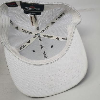 Pacific Headwear Baseball Cap Gray Alturas Homes XL Mesh Back Flexfit Pro Hat