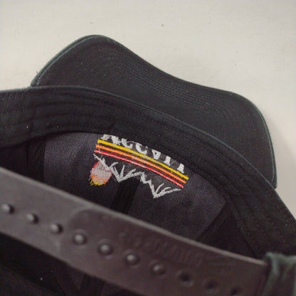McCall Idaho Snapback Hat Black OSFA Solid Embroidered Outdoor Cap