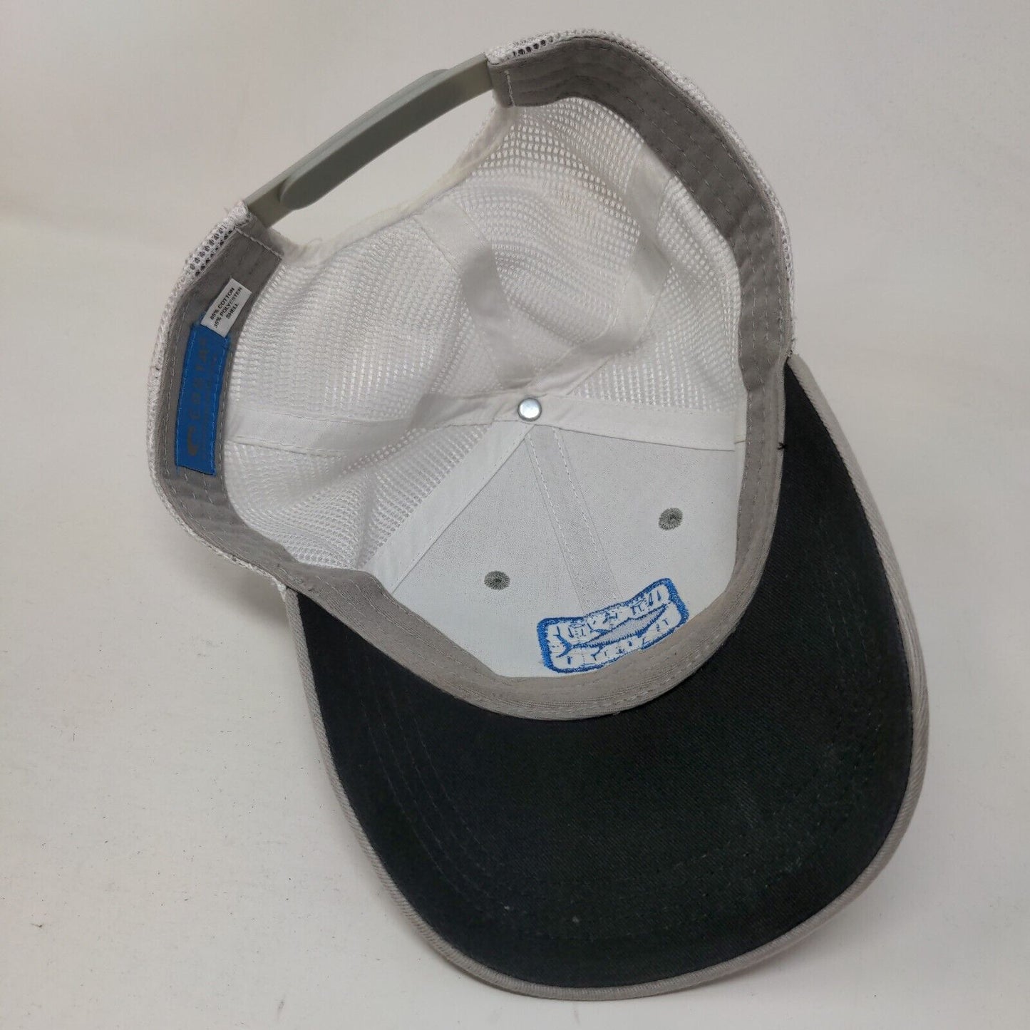 Costa Del Mar Snapback Mesh Back Trucker Hat Gray One Size Colorblock