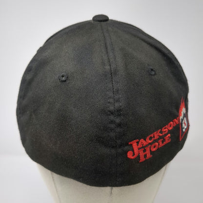 Arc'teryx Baseball Cap Black XL Flexfit Jackson Hole 50th Anniversary Hat