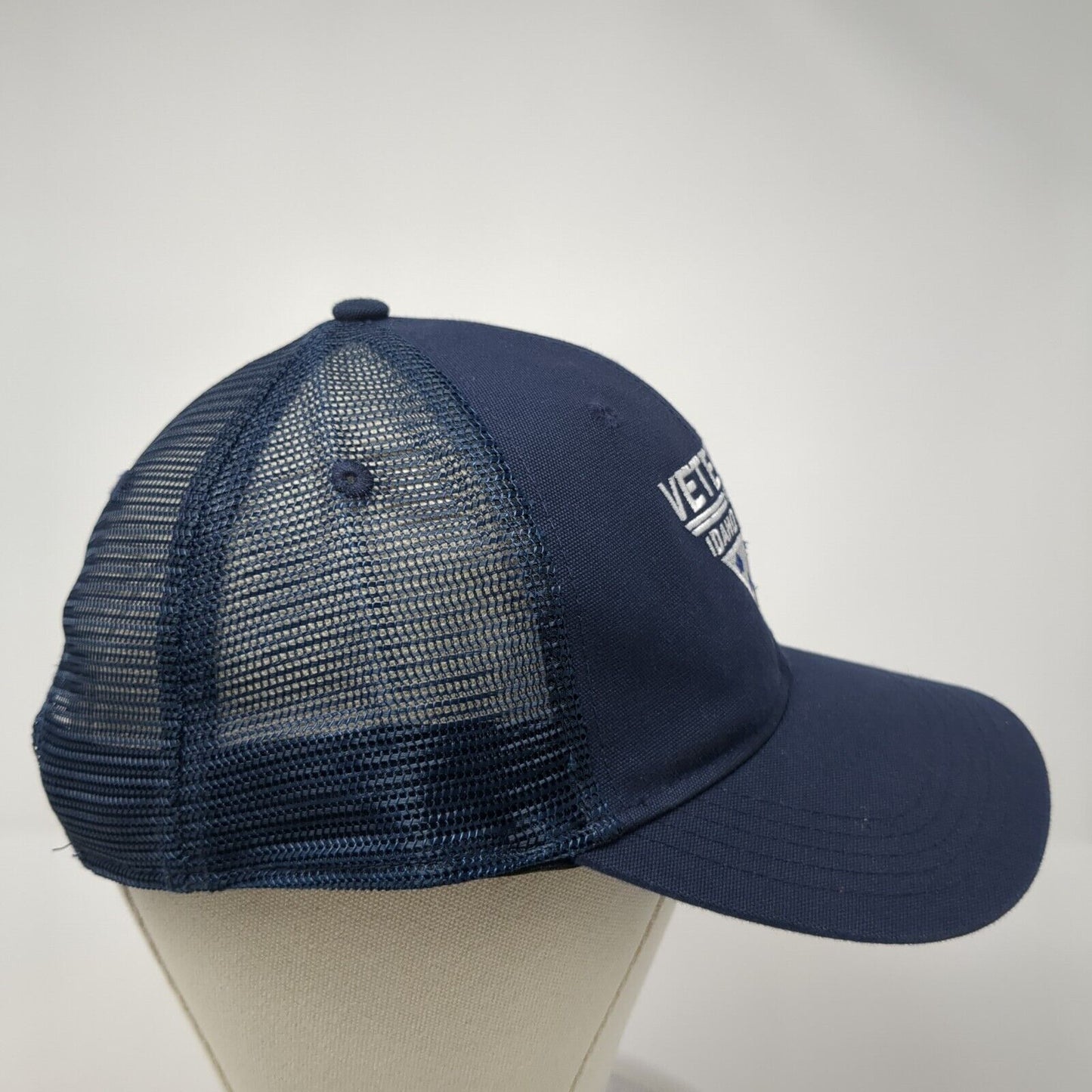Veterans For Idaho Voters Trucker Hat Blue OS Adjustable Mesh Back Carhartt