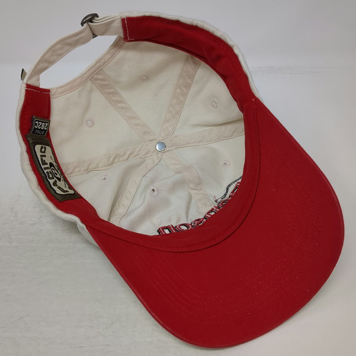 Pacific Headwear Baseball Cap White One Size Benson Lumber Hardware Cotton Hat