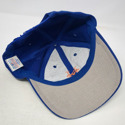 New York Mets MLB Twins Snapback Hat Blue OSFM Embroidered Logo Gray Underbrim