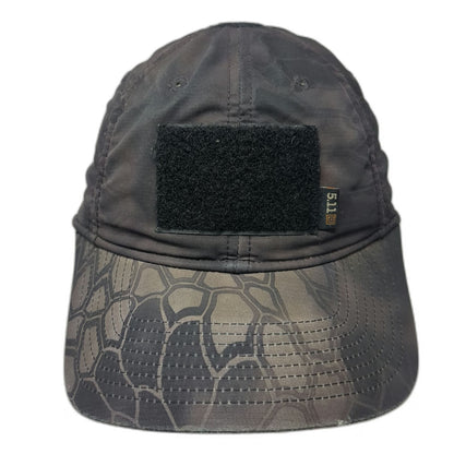 5.11 Baseball Cap Black One Size Kryptek Camo Tactical Patch Adjustable hat
