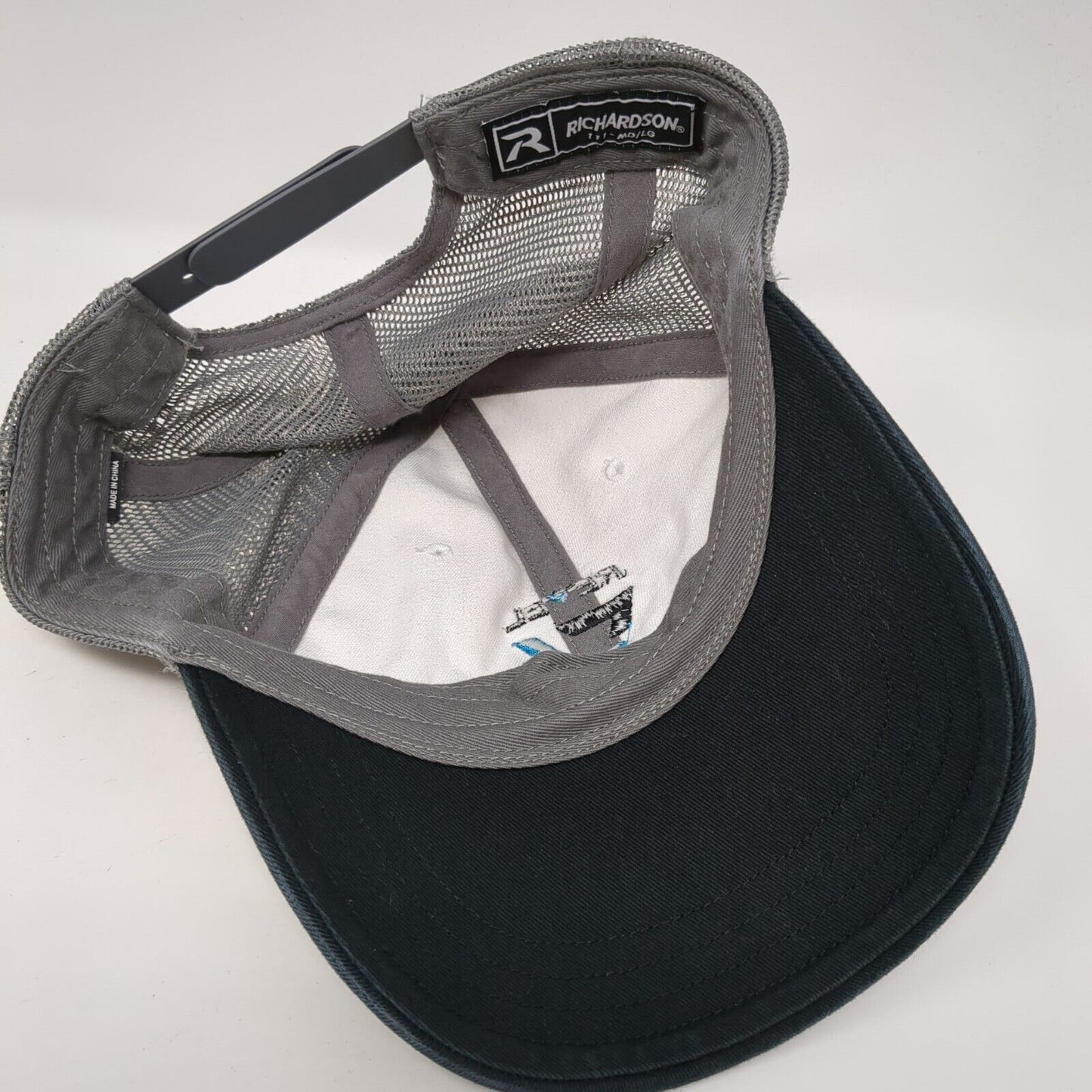 Revel Snapback Mesh Back Trucker Hat Multi M/L Colorblock Richardson