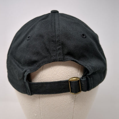 Sky Zone Slideback Hat Black One Size Embroidered Adjustable 6 Panel