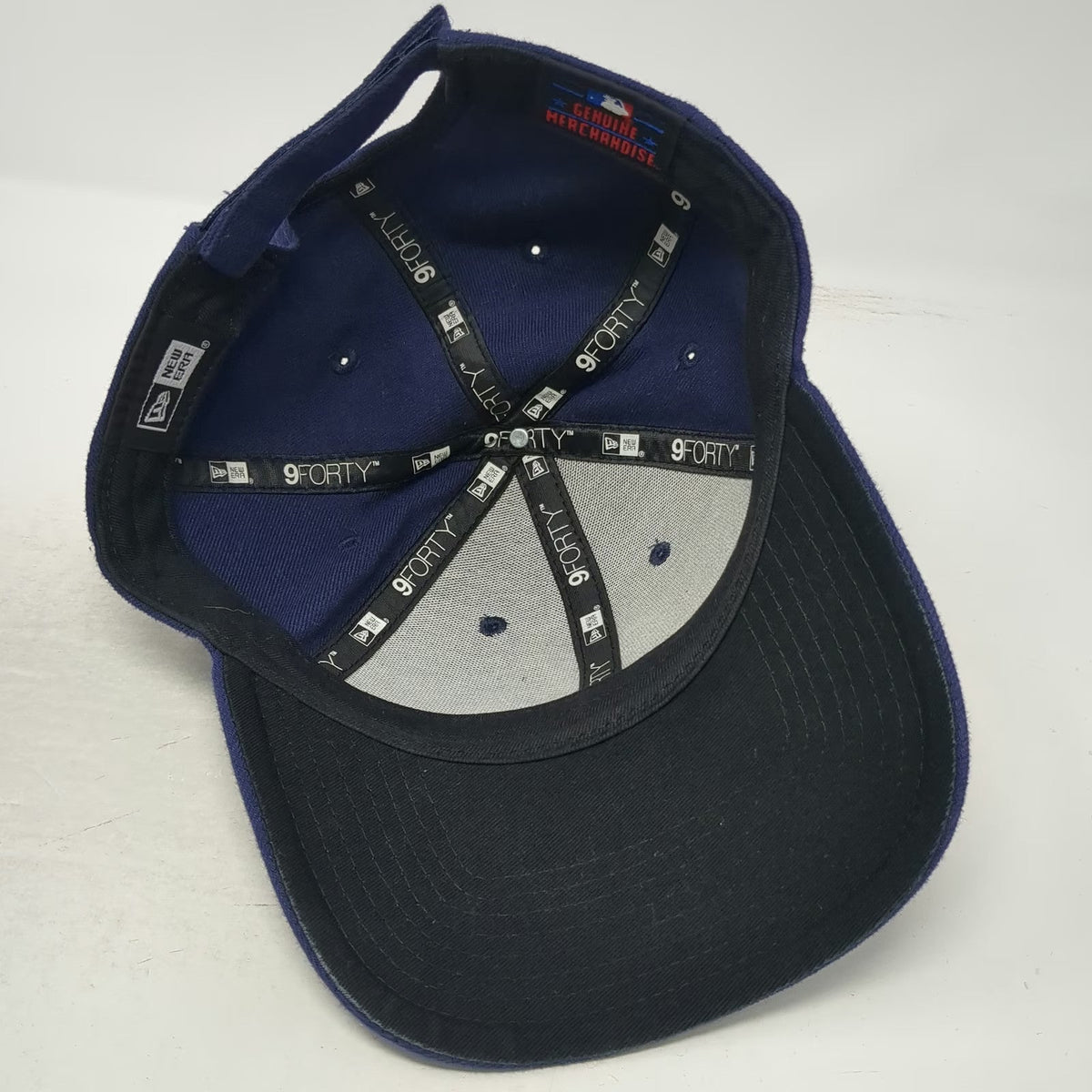 Milwaukee Brewers MLB New Era Blue Baseball Cap One Size Strapback Curved Brim